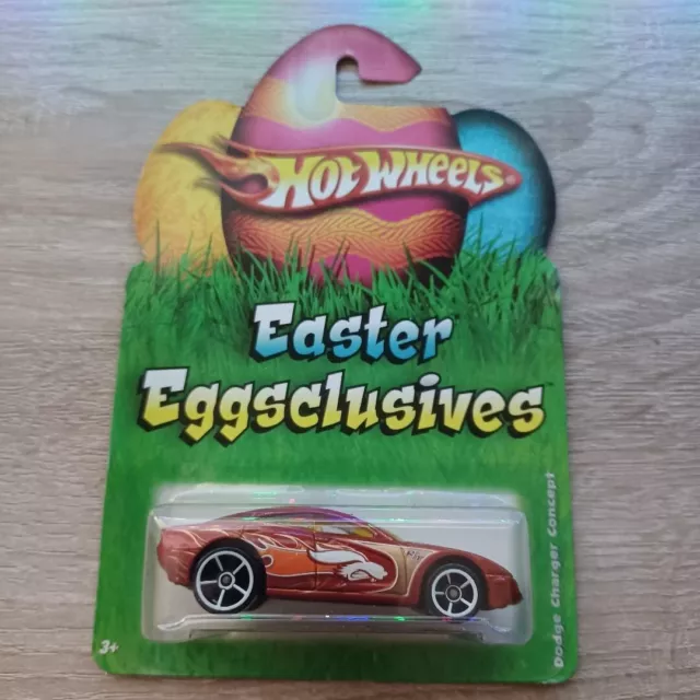 Hot Wheels 1/64 Diecast Easter Eggsclusives Red Dodge Charger Concept