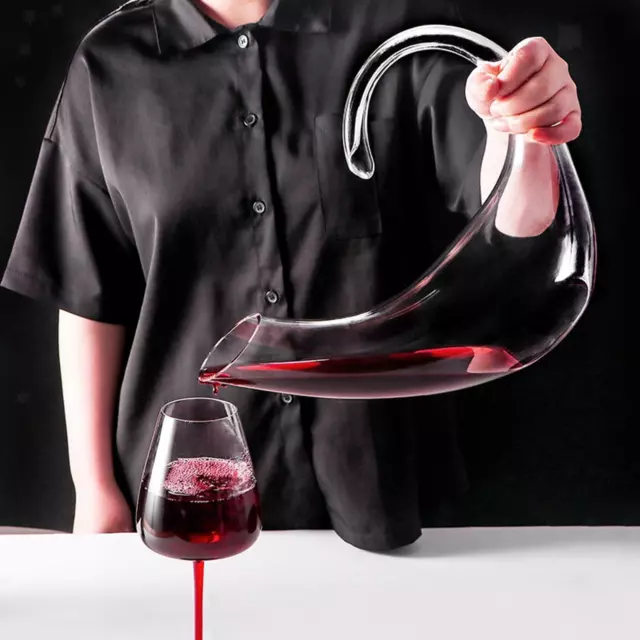 1500ML Decanter per vino caraffa Set lusso fatto a mano cristallo