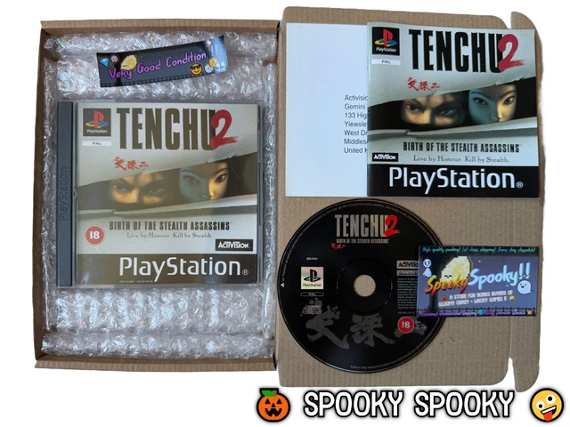 TENCHU 2 BIRTH of the Stealth Assassins PS1 - UK PAL VGC with Reg ...