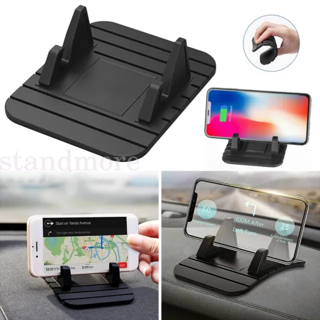 Car Dashboard Mat Mount Holder Anti-Slip Rubber Pad Stand For Mobile Phone & GPS