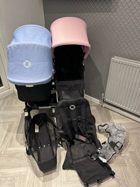 BUGABOO DONKEY DUO Pushchair Double Buggy Pram 410.00 PicClick UK