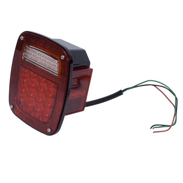 Rugged Ridge 12403.82 LED Taillight Assembly Fits 76-06 CJ5 CJ7 Wrangler (TJ)