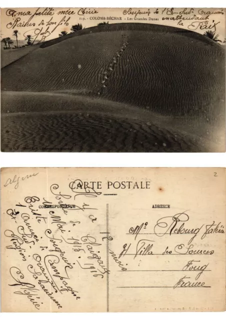 CPA AK ALGERIA - COLOMB-BÉCHAR - Les Grandes Dunes (774098)