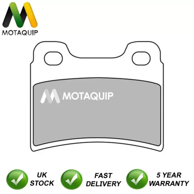 Brake Pads Set Rear Motaquip Fits Ford Escort 1991-1998 1.5 1.6 1.8 2.0