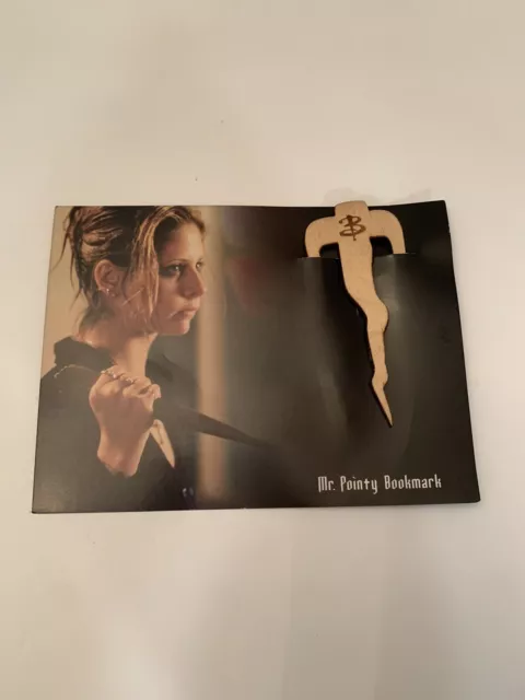 Buffy the Vampire Slayer Mr. Pointy Wooden Stake Bookmark Loot Crate Exclusive