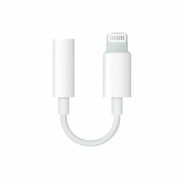 Apple Lightning To 3.5 Mm Headphone Jack Adapter - Lightning To Hea... NEU