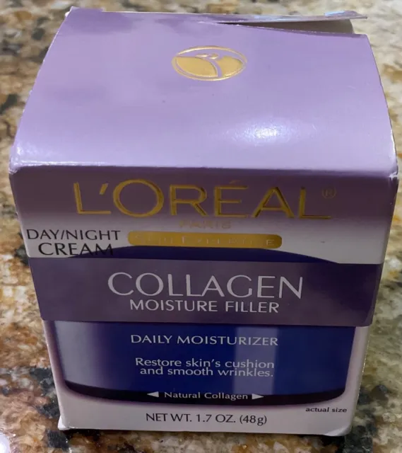 New Loreal Paris Fragrance Free Collagen Moisture Filler 1.7 oz