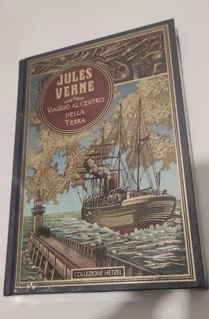 Jules Verne viaggio al centro della terra edizioni Hetzel libro, book,classico