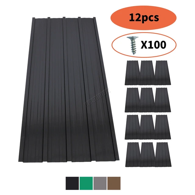 BIRCHTREE 12X ROOF Sheets Corrugated Garage Carport Shed Metal Roofing