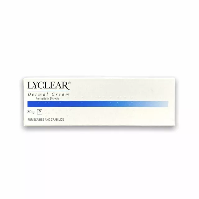 Lyclear (Permethrin) 5% w/w Dermal Cream - 30g