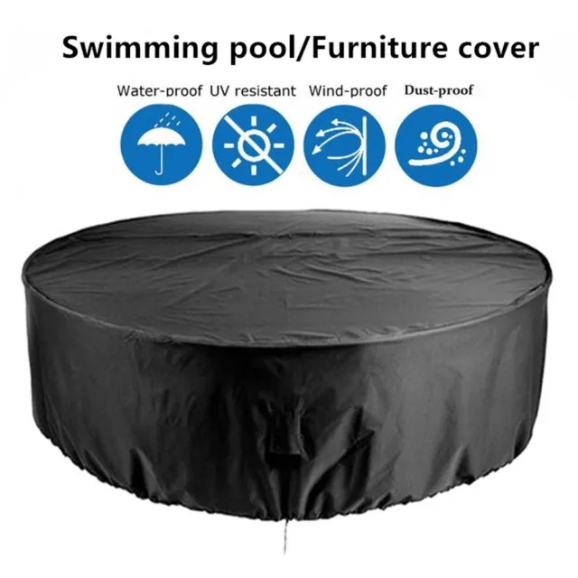UV Proof Outdoor Pool Cover for Rainproof and Protection of Paddling Pools