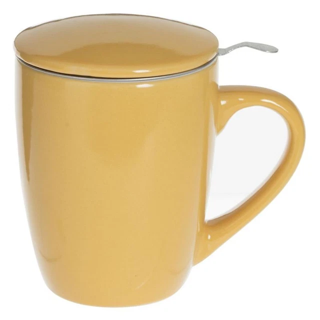 Tisanière en Faïence "Colorama" 32cl Jaune