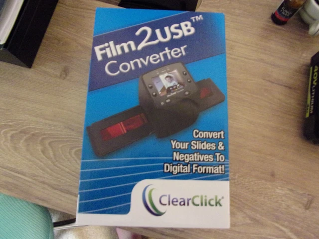 Clearclick Film To Usb Converter For Slides And Negatives