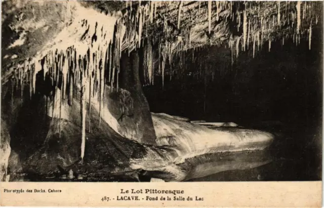 CPA Le Lot Pictoresque - LACAVE - Fond de la Salle du Lac (223679)