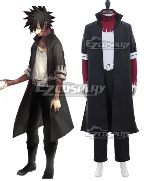 My Hero Academia Dabi Cosplay Costume Complete Outfit Black