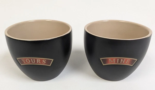 Baileys Irish Cream Your & Mine Ceramic Cups Mugs