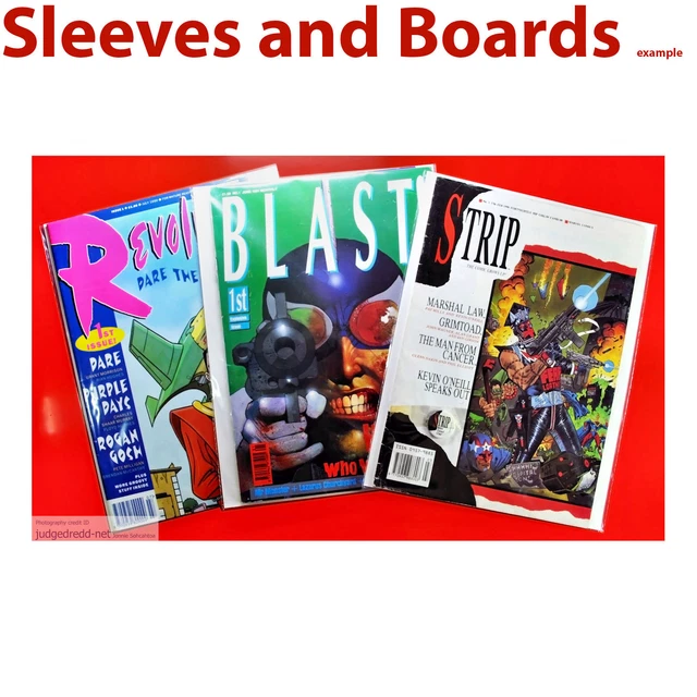 UK MAGAZINE COMIC Bags ONLY, Size4 Resealable or Tape Down A4+ x 100