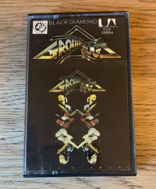Groundhogs: Black Diamond 1976 Cassette Album United Artists VGC