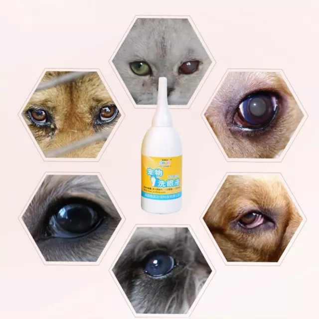 Pet Dog Cat Eye Drops Anti-Inflammatory Tear Stain to H4M1 Conjunctivitis Y8V1