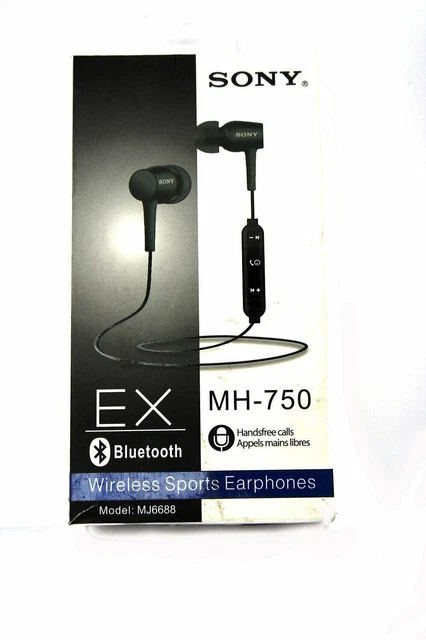 SONY MH750 In Ear Earphone Bass with Mic & Remote for Smartphones Black