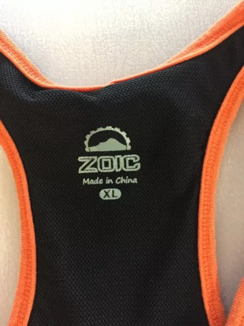 Zoic Womens Running Tank Top Size Extra Large XL (5562) 3