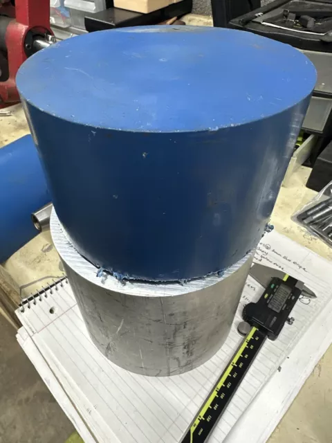 Radell R5500 PPSU Blue- 6in Diameter Rod