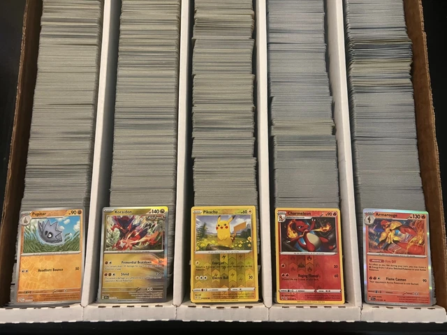 Pokemon Card Bulk Lot With 100+ Holo, Ultra Rare, EX, V Star, Full Art. NM/M