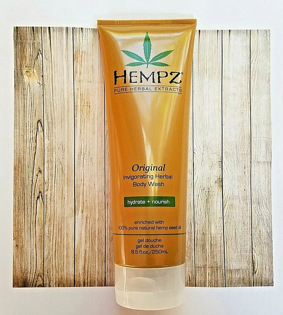 Hempz Original INVIGORATING HERBAL BODY WASH 8.5 fl oz 250 ml