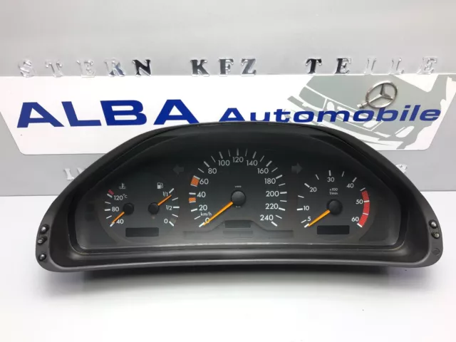 Orig Mercedes W210 S210 E Klasse Kombiinstrument Tacho Tachometer A2105401448