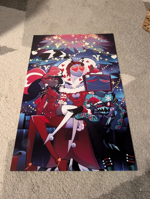 HAZBIN HOTEL - THE VEES - HOLIDAY 2025 POSTER $94.00 - PicClick