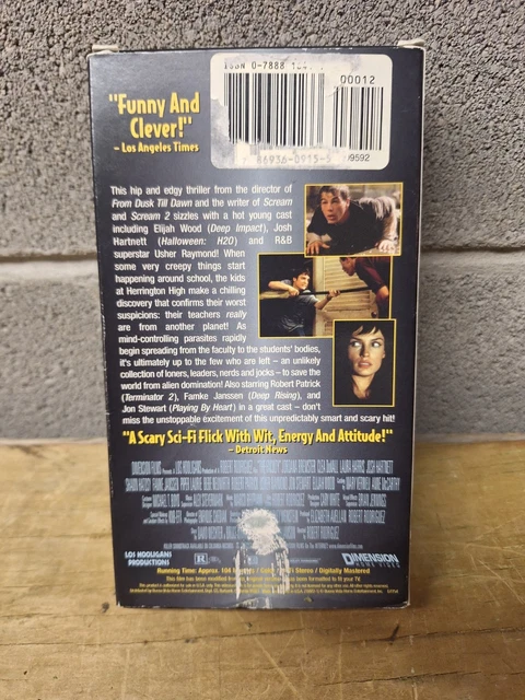 Aimension DIMENSION HOME VIDEO The Faculty VHS R (1999) Robert Rodriguez. Fully ...