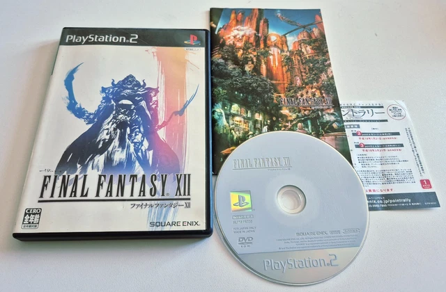 Jeu Final Fantasy XII Sur PS2 - Boîte, Notice Et Disque - Très Bon état