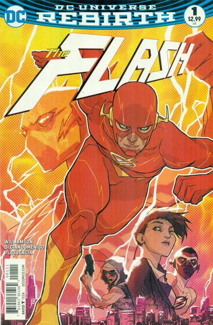 The Flash Rebirth #1 Williamson DCU Rebirth Special Edition Variant NM/M 2018