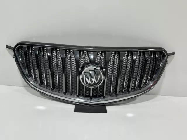 2013 - 2017 Buick Enclave Front bumper upper Grill Assembly chrome 20983421