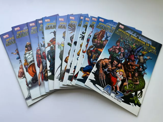 All New Official Handbook Marvel Universe A-Z #1-12 Complete Comic Book 2006