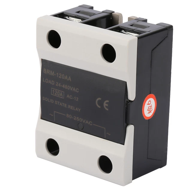 (120A)4 Types De Relais à Semiconducteurs SSR 24-480VAC 60A / 80A / 100A / 120A