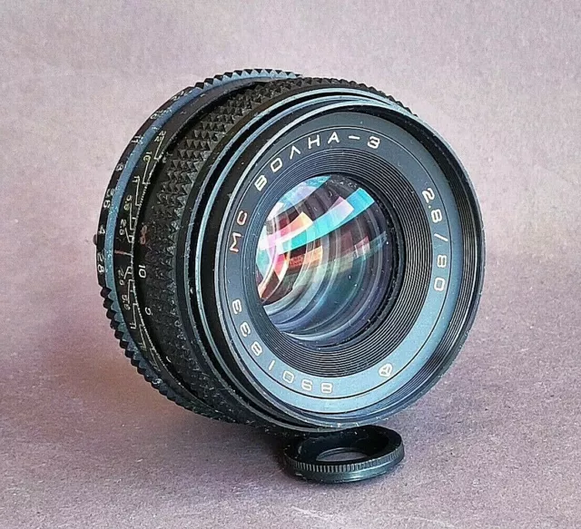 Canon EOS Old Lens Volna 3 MC 2.8 / 80 mm Salut and Kiev 88 USSR Vintag Lenses