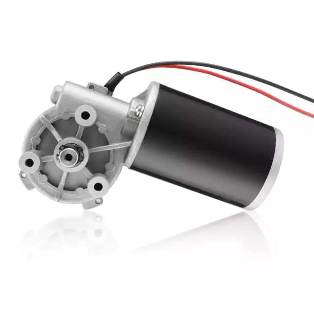 JCF63R DC 12V 60W High Torque Reversible Electric Gear Motor 60RPM