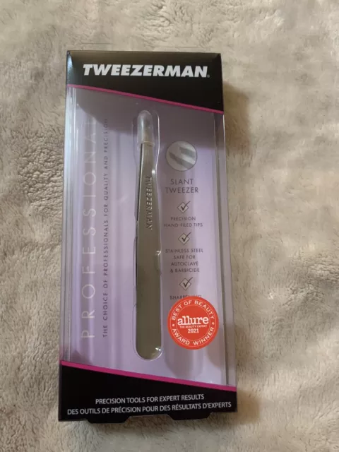 Tweezerman Stainless Steel FULL SIZE TWEEZER. 1231-P