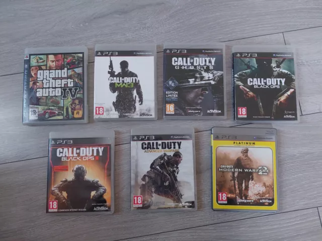 lot jeux ps3