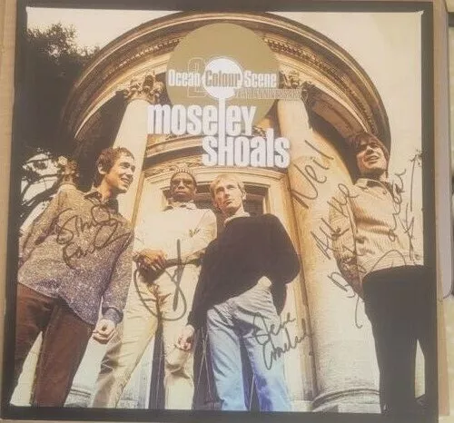 Ocean Colour Scene Mosely Shoals Tour Programme Fully Signed 20 Year Anniversary