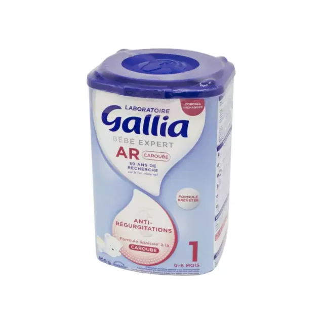 Gallia bébé expert 1 ar lait 0-6 mois anti-régurgitations 800g