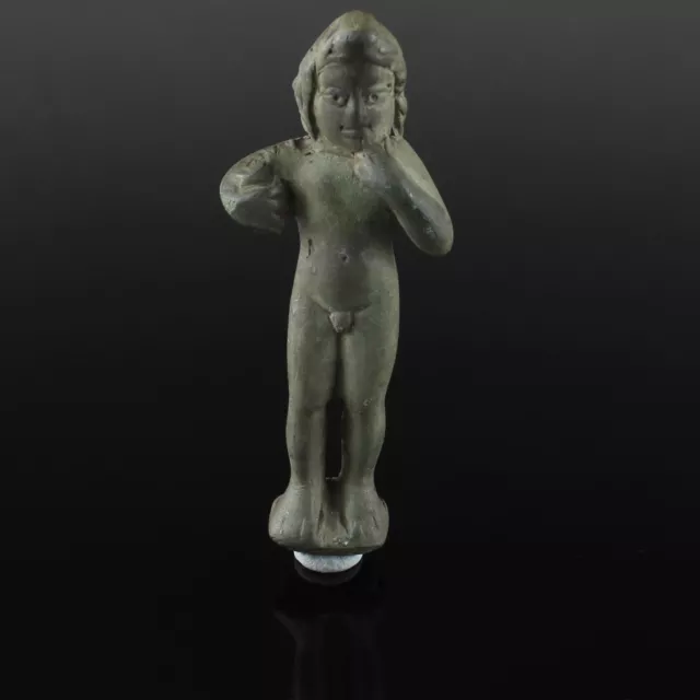 Roman statuette of Eros statue figurine figure bronze