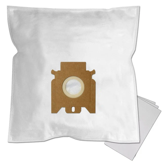 Sacs Aspirateur Miele Pure TU - Compatibles Guard S1, L1 - 5 Couches Microfibre, Joint Sanitaire - Lot Avec Filtres