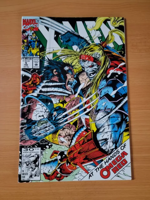 X-Men #5 Direct Market Edition ~ VERY GOOD VG ~ 1992 Marvel Comics
