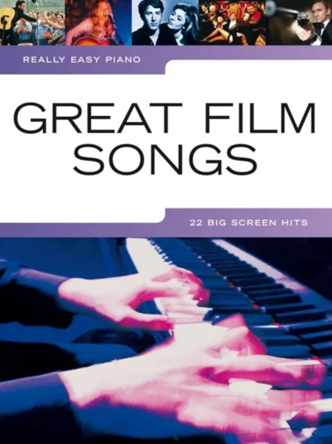 Great Film Songs - Really Easy Piano, PORTOFREI VOM MUSIKFACHHÄNDLER !