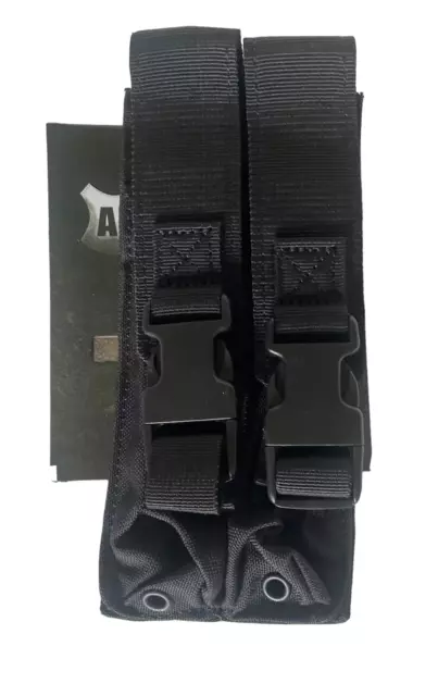 Armor Express MP5 Double Covered Pouch Black #TPVM5CDMBLK