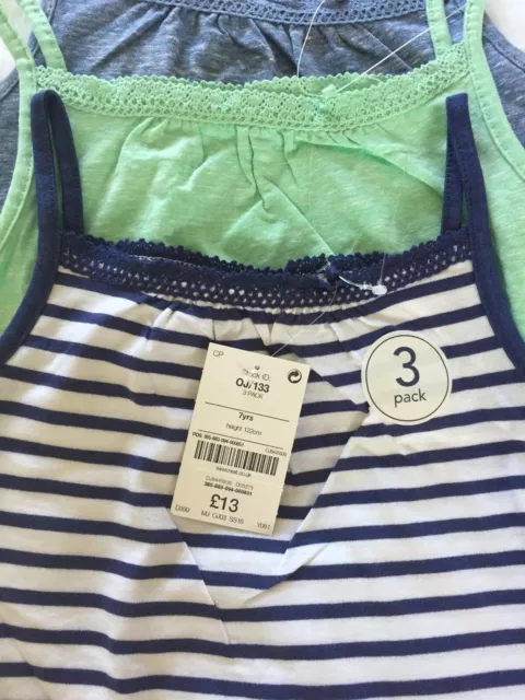 Next Girls Summer Bundle Vest Size 7 Years New!