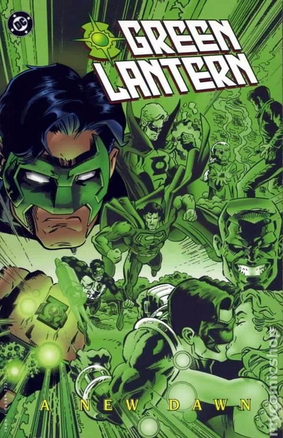 Green Lantern A New Dawn TPB #1-1ST VF 1997 Stock Image