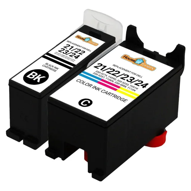 non-OEM Ink Cartridge for Dell 21-24 Photo all-in-one V515W P713W W715W